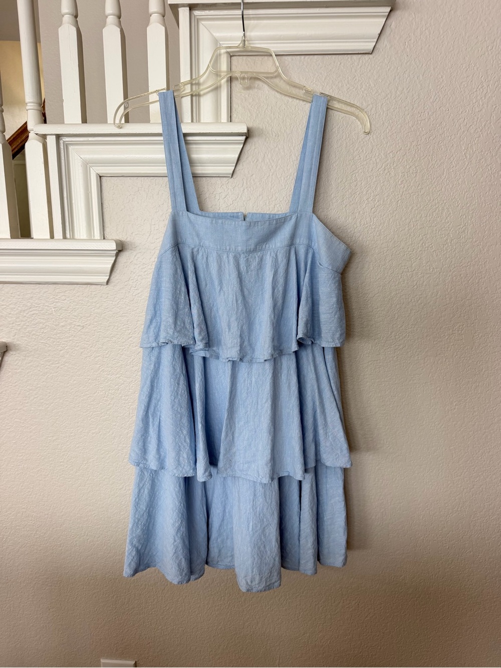 Light Blue Tiered Sundress